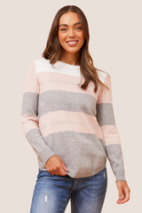 Laila knit- Multi pink