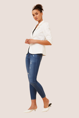 Anna blazer- white
