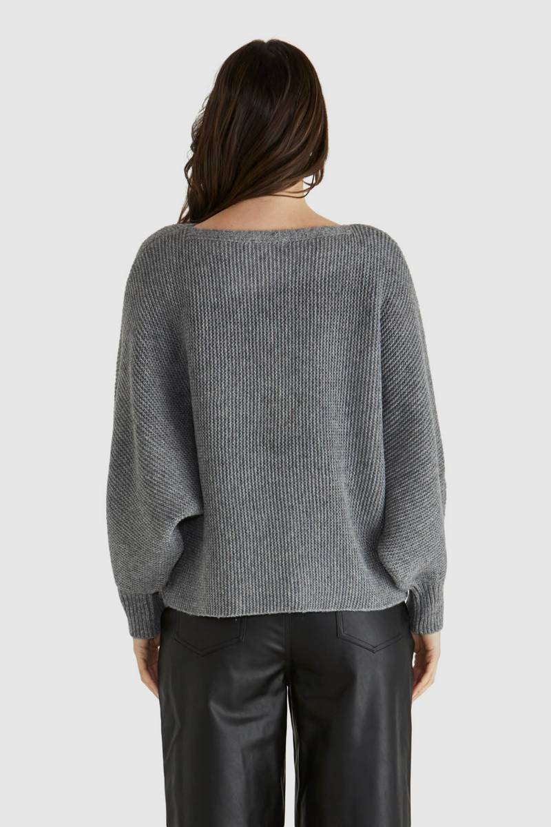 Concord Knit - Grey Marle | SASS