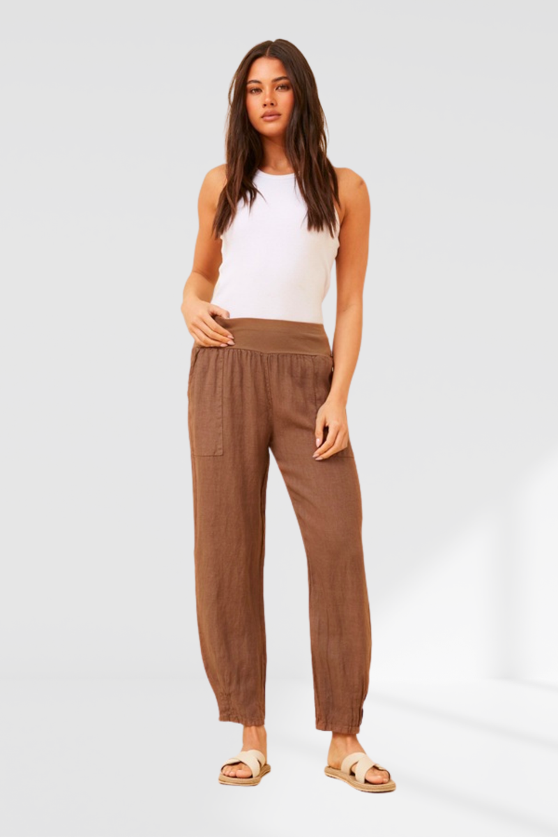 Luna pants - Tobacco