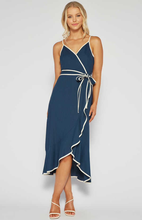 Willow Dress - Navy - Size 8