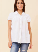Celine linen shirt - White