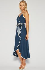 Willow Dress - Navy - Size 8