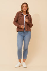 Marjorie jacket - chocolate