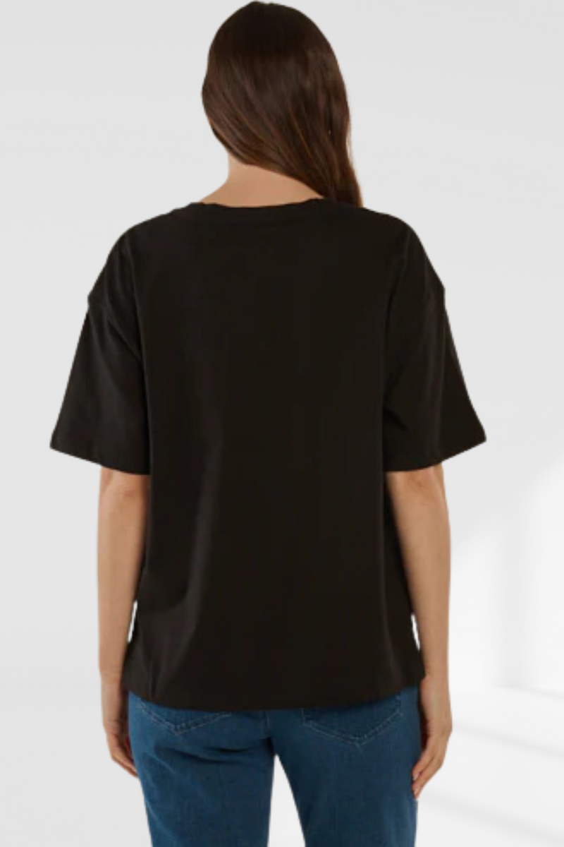 Riley Tee - Black | Betty Basics