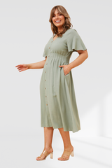 Renee dress - sage