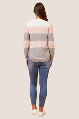 Laila knit- Multi pink