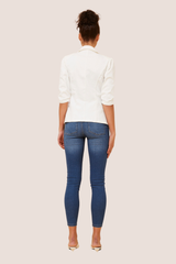 Anna blazer- white