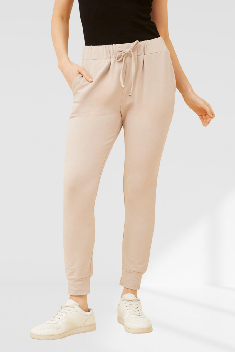 Mae track pants - stone