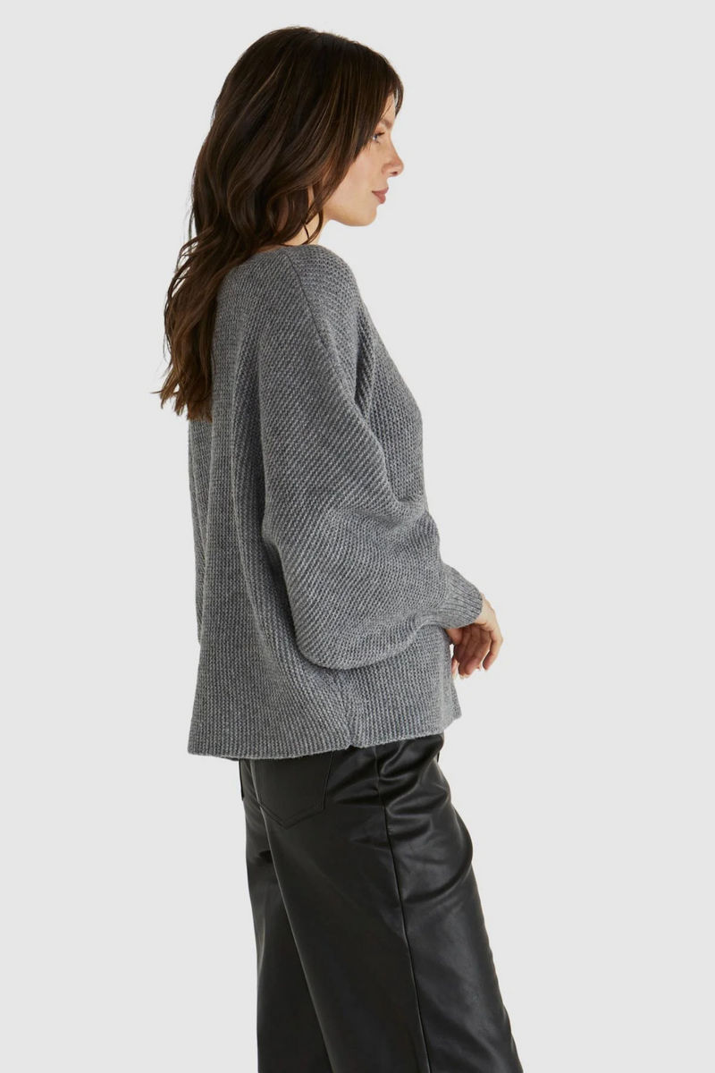 Concord Knit - Grey Marle | SASS