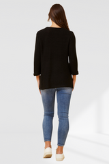 Karina Knit Jumper - Black