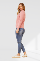 Ruby knit - Dusty pink