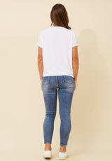 Pamela top - white