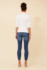 Anna blazer- white