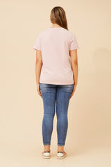 Queen bee tee - Blush