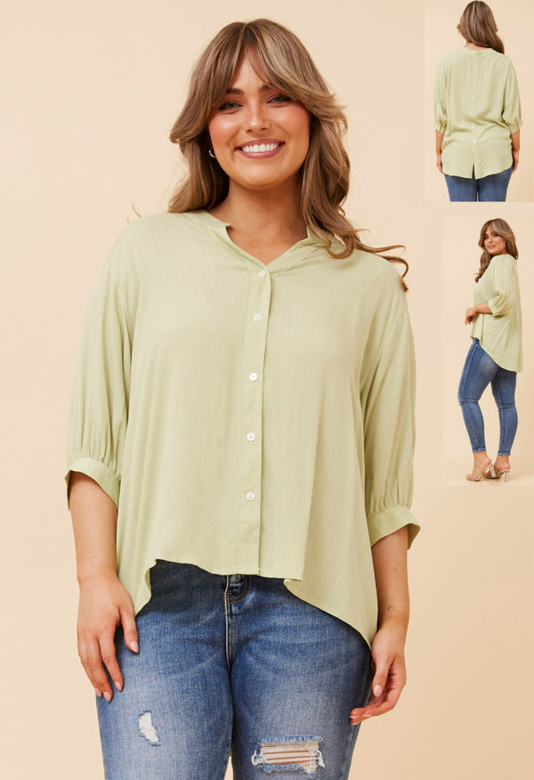 Kaylee shirt - pistachio