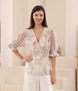 Isla frill top