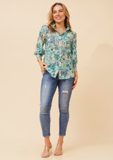 Margot shirt - multi green