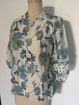Isabella top - multi blue