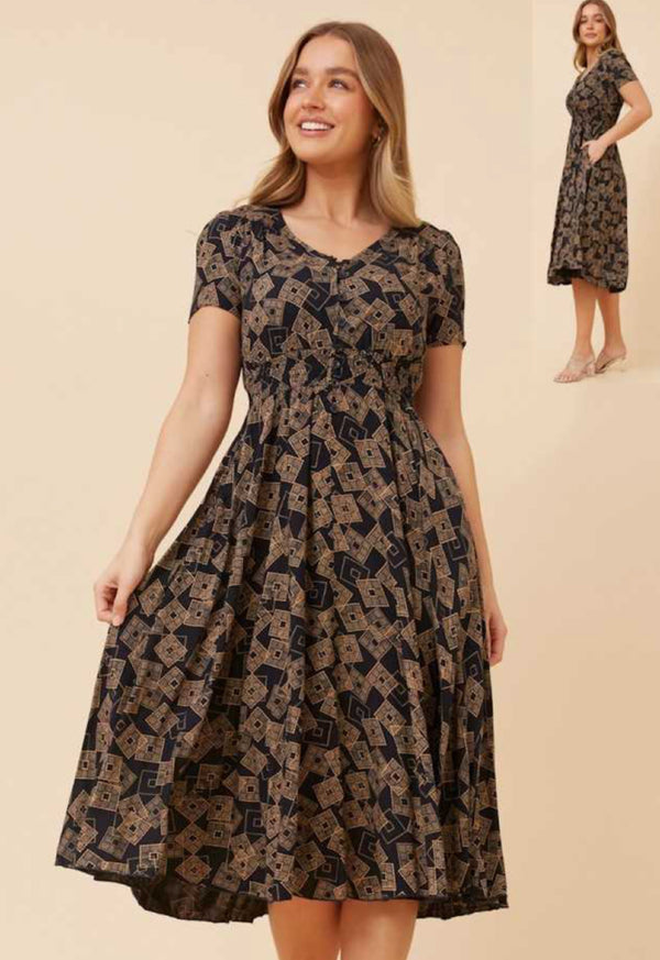 Alisha dress - navy