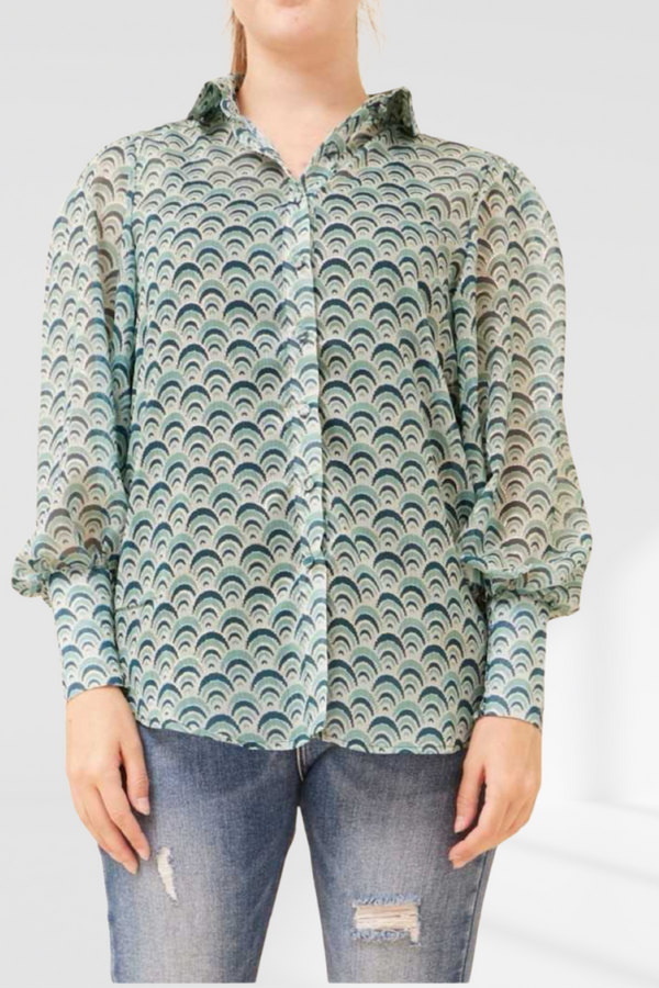 Bella shirt - Green