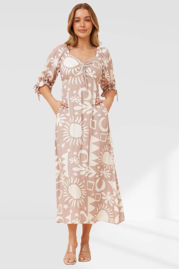 Cindy dress -  Nougat