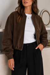 Freya jacket - Brown