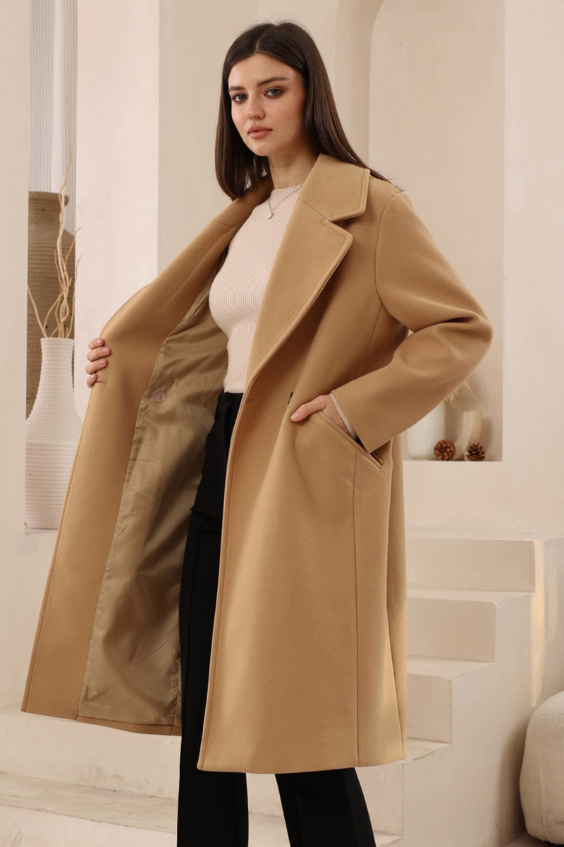Roxy Coat - Camel