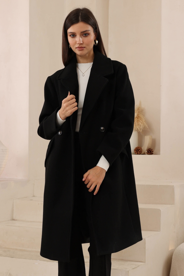 Roxy Coat - Black