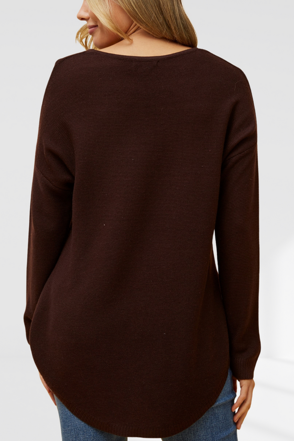Aria Knit - Chocolate