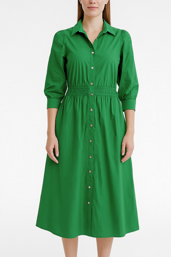 Ava dress - green