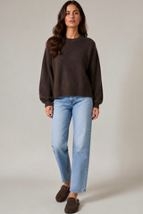 Ezra knit - chocolate