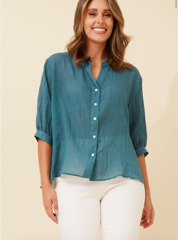 Rachael Shirt - Emerald