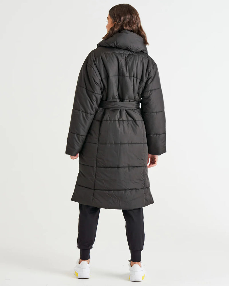 Shawl Puffer Jacket | Betty Bascis