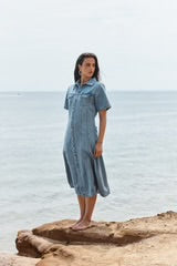 Kara Denim Midi Dress