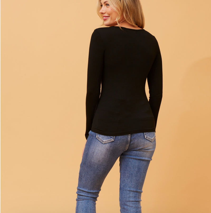 Holly top - Black