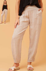 Luna pants - linen