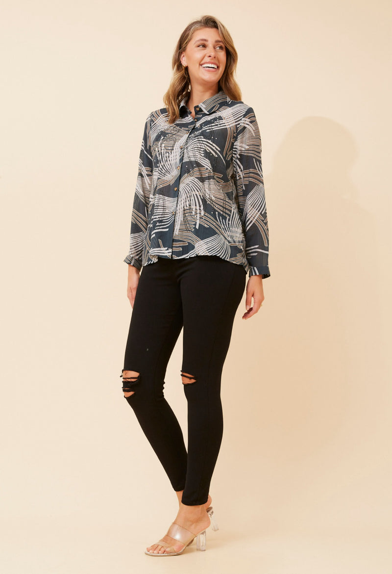 Harri top - Teal