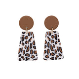 Leopard Print Earrings