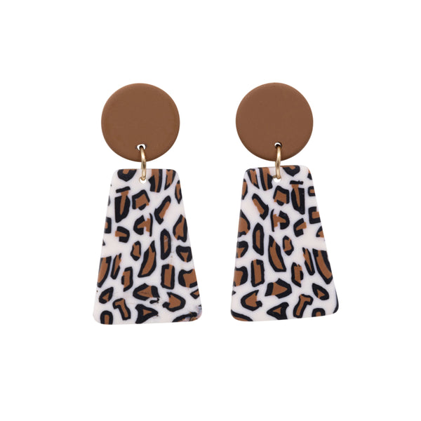 Leopard Print Earrings