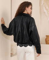 Mia pu jacket - Black