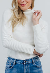 Azure knit - white