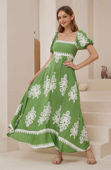 Suzanna Dress - Green