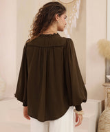 Christina shirt - Chocolate