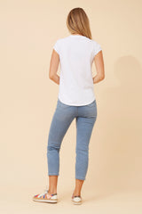 Paris tee -white