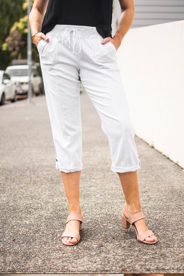 Gabby pants - white