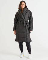 Shawl Puffer Jacket | Betty Bascis