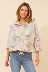 Luna linen shirt - linen