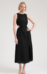 Layla cut out dress - Black