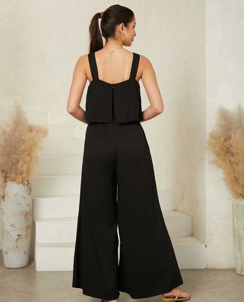 Carla jumpsuit - black